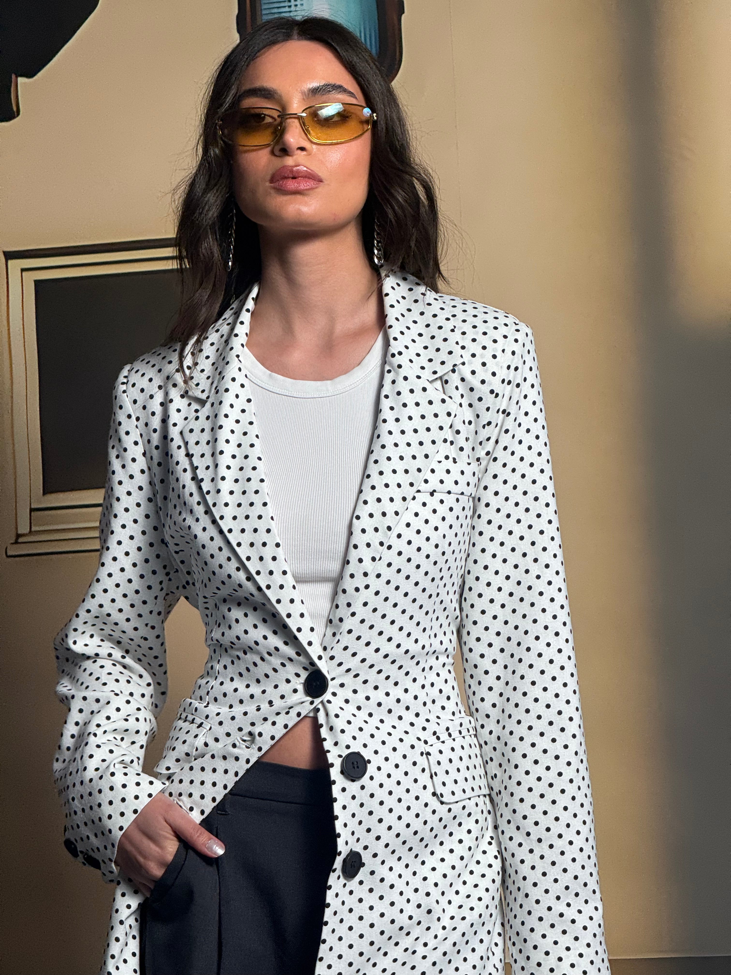 Polka Dots Blazer