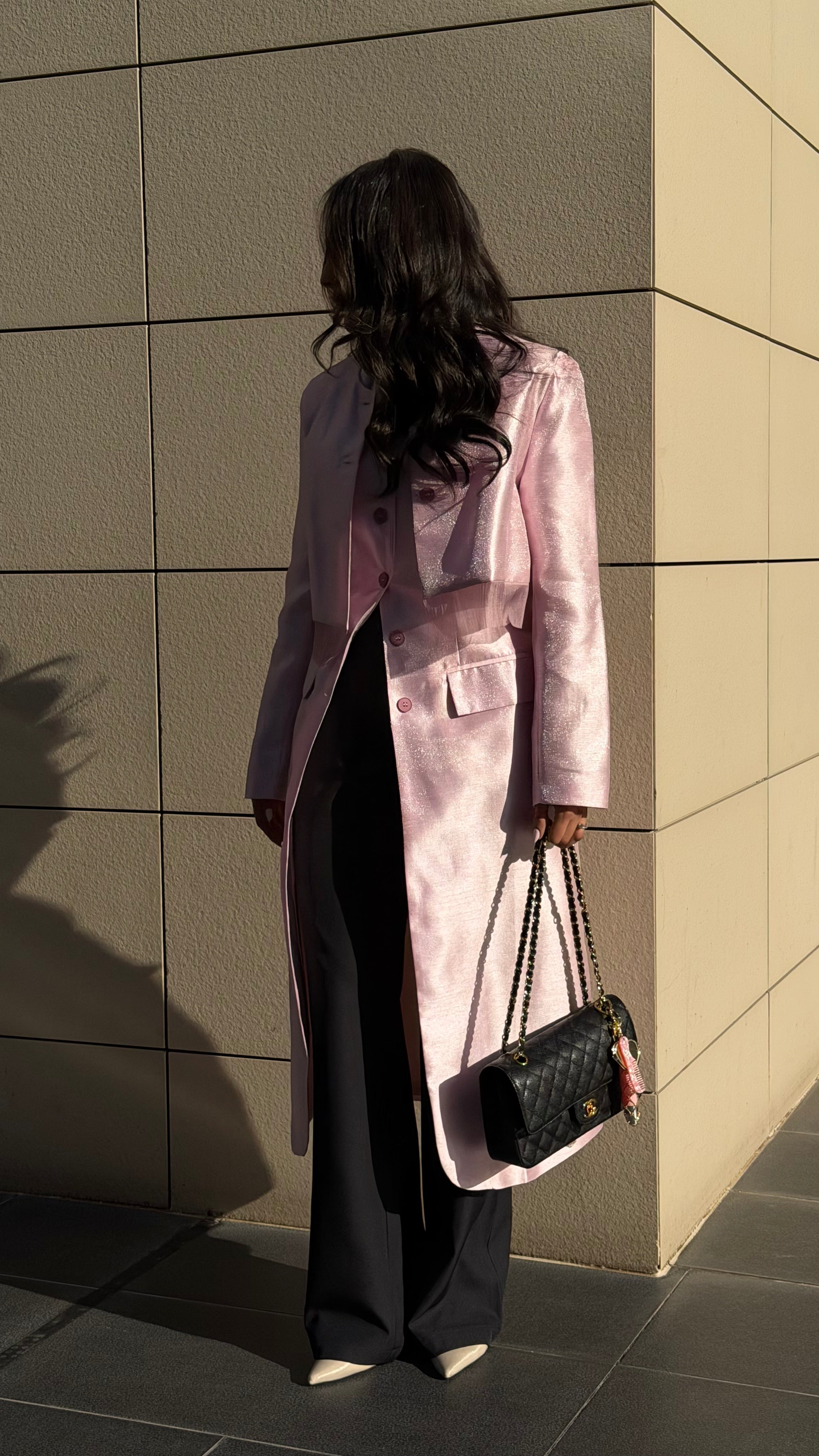 Shimmery tailoring Blazer