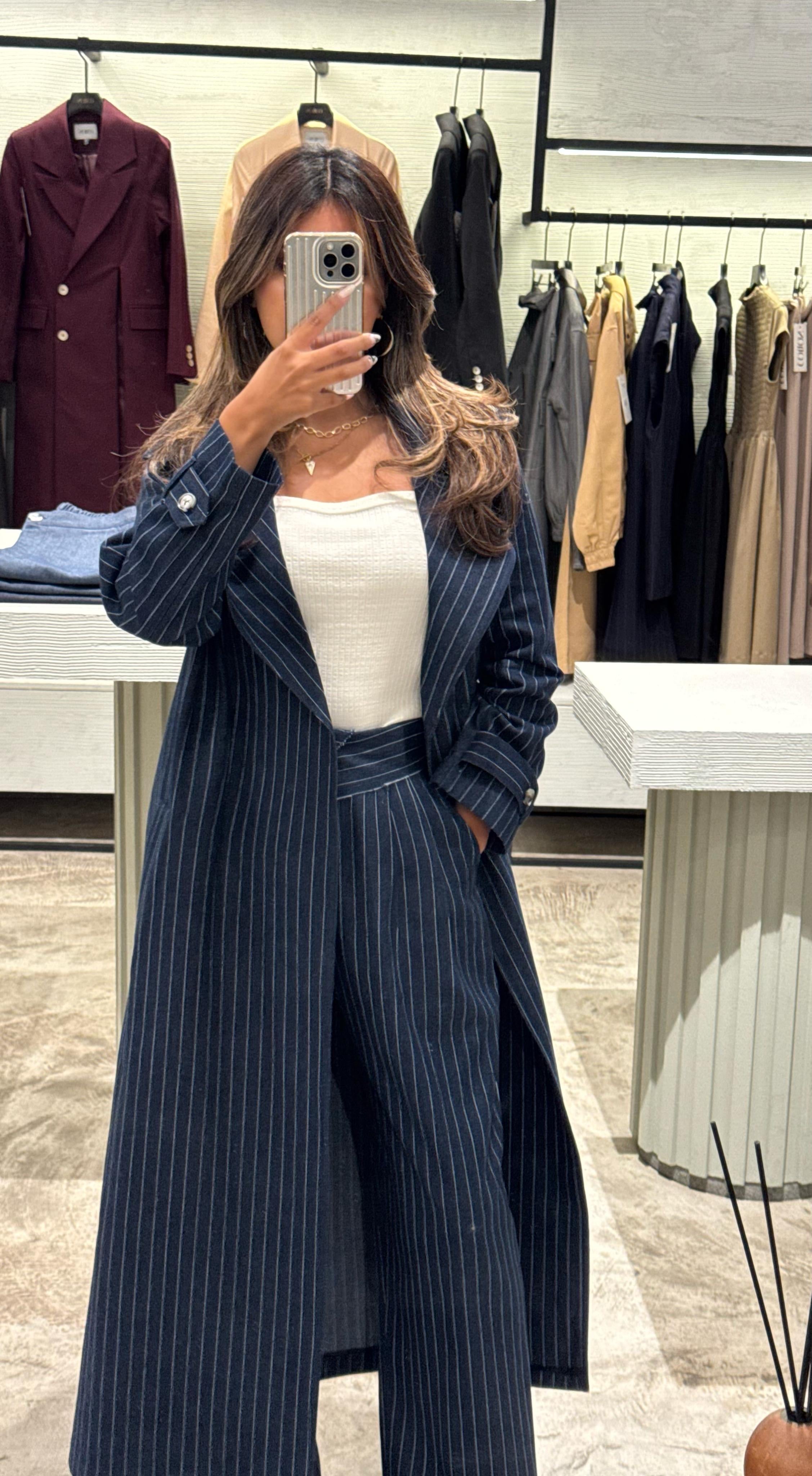 BLUE DENIM SUIT