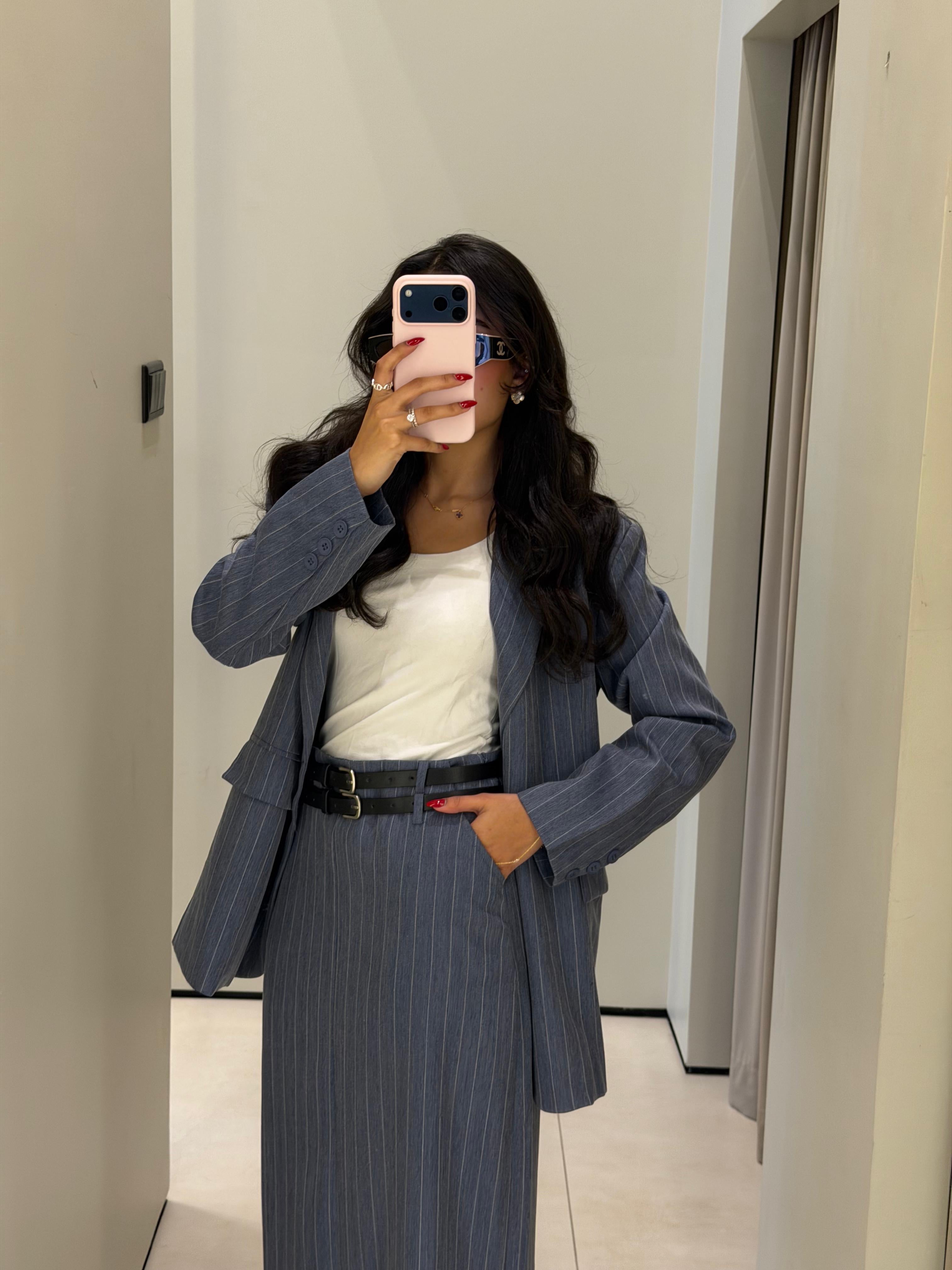 Strippped skirt
