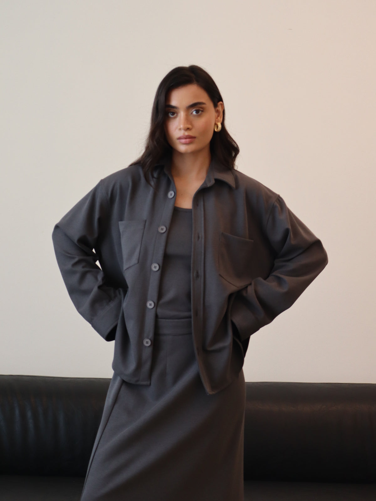 COZY HOUR |SKIRT SET