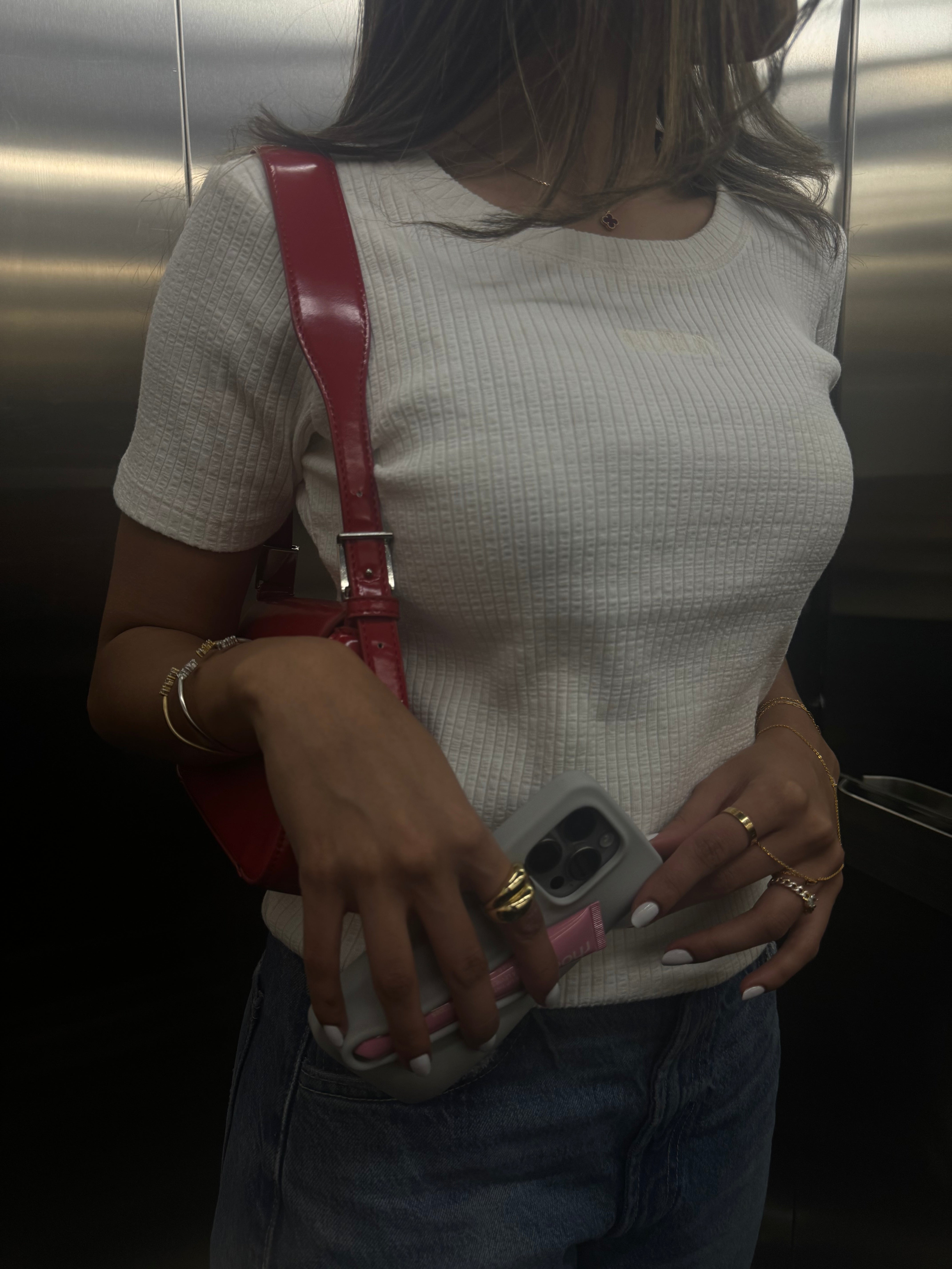 KNIT COTTON TOP